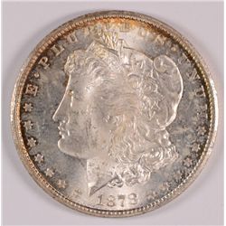 1878-CC MORGAN SILVER DOLLAR, MS-62+  100% ORIGINAL!