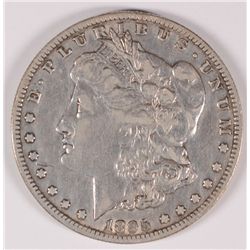 1895-O MORGAN SILVER DOLLAR, VF/XF  NICE!