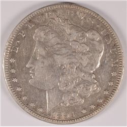 1894-S MORGAN SILVER DOLLAR, XF/AU SEMI-KEY