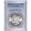 Image 1 : 1881-S MORGAN SILVER DOLLAR, PCGS MS-65  BLAST WHITE!