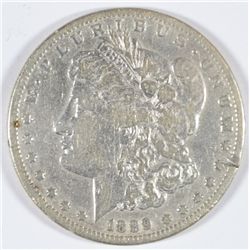 1889-CC MORGAN DOLLAR VG/F (DAMAGED)