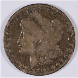 1893 MORGAN DOLLAR VG (DAMAGED)