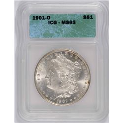1901-O MORGAN DOLLAR ICG MS-63