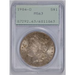 1904-O MORGAN DOLLAR PCGS MS-63 OGH