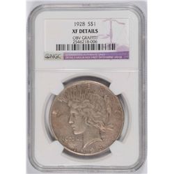 1928 PEACE DOLLAR NGC XF DETAILS