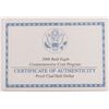 Image 4 : 2008 PROOF BALD EAGLE HALF DOLLAR  IN ORIGINAL BOX  AND CERTIFICATE