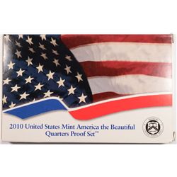 2009 AND 2010 U.S. QUARTERS PROOF SETS IN NICE ORIGINAL MINT PACKAGING