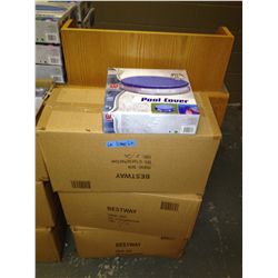 3 X 4 CASES 12' POOL COVERS