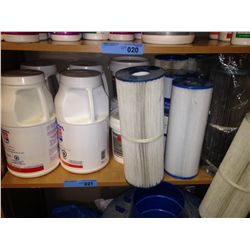 MISC. HOT TUB CHEMICALS/ FILTERS