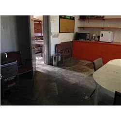 CONTENTS OF LUNCH ROOM