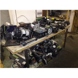 ASSORTED TUBS/POOL MOTORS