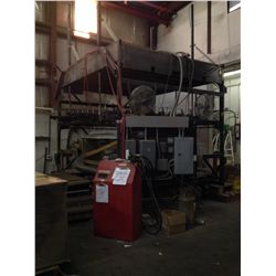 8' X 8' INFRA RED VACUUM FORMER W/ MOTOR