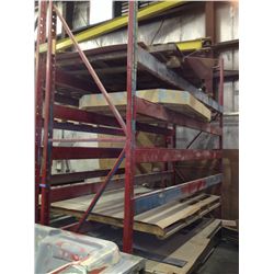 12' RED INDUSTRIAL RACK