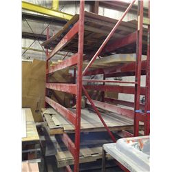 12' RED INDUSTRIAL RACK