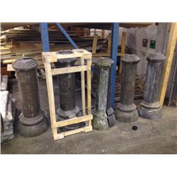 ASSORTED FIBER GLASS PILLAR FORMS