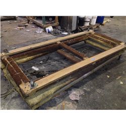 2 LARGE 4 WHEEL FLOOR DOLLIES