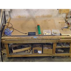 LARGE TABLE W/ WOOD