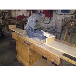 MAKITA CHOP SAW W/ TABLE