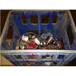 BIN OF CUT OFF HOLE SAWS
