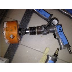 REVERSABLE AIR DRILL W/ HOLE SAW 1/2" CHUCK