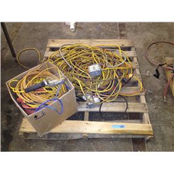 PALLET OF ASSORTED EXTENSION CORDS