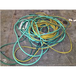 LOT OF MISC GARDEN HOSE
