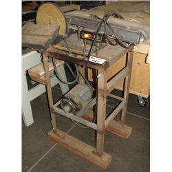 CRAFTSMAN MULTI SANDER ON STAND WITH GRINDER