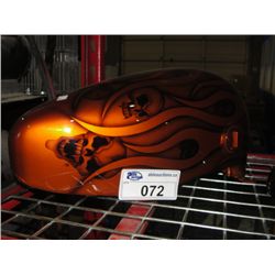 CUSTOM PAINTED MOTORCYCLE GAS TANK