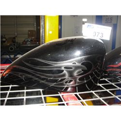 CUSTOM PAINTED MOTORCYCLE GAS TANK