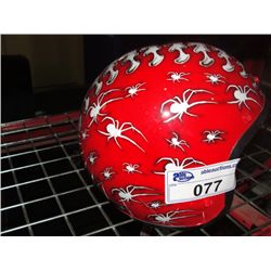 CUSTOM PAINTED MOTORCYCLE HELMET
