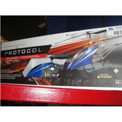 PROTOCOL HELI-RAIDER  3.5CHANNEL RADIO CONTROLLED HELICOPTER