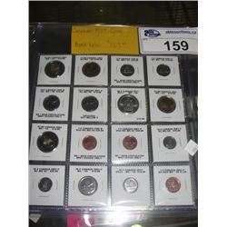 16 ROYAL CANADIAN MINT COLLECTORS COINS, BOOK VALUE $369
