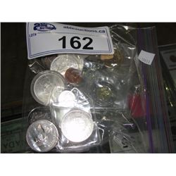 BAG OF ASSORTED COLLECTORS COINS