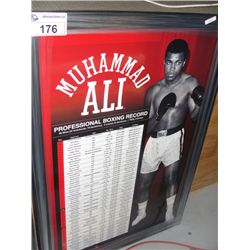 FRAMED PRINT  MUHAMMAD ALI 