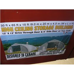 30'X65'X15' HIGH CEILING STORAGE BUILDING