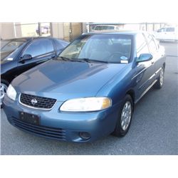 2002 NISSAN SENTRA GXE