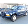 Image 1 : 2001 DODGE DURANGO RT, 4DOOR SUV, BLUE, VIN# 1B4HS28Z61F639541