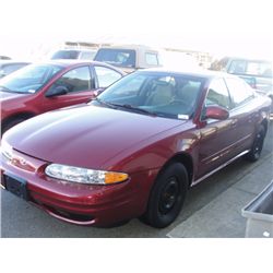 2001 OLDSMOBILE ALERO GL