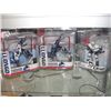 Image 1 : GROUP OF 3 NHL ACTION FIGURES; 2 ROBERTO LOUNGO AND 1 SYDNEY CROSBY