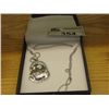 Image 1 : LARGE 28" CRYSTAL JESUS NECKLACE