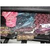 Image 1 : LARGE LOT OF ASSORTED COLOURED SCARFS