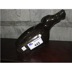 HAND CRAFTED SHONA STONE NUDE FIGURE DECORATIVE STATUE