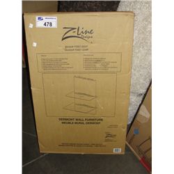 Z-LINE DESIGN COMPONENT WALL MOUNT SHELF