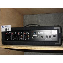 MM4 4CHANNEL POWERED MIXER