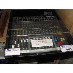 SPIRIT FOLIO BY SOUND CRAFT ELECTRONIC MIXING BOARD