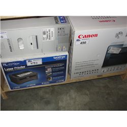 3 ASSORTED DESKTOP PRINTERS