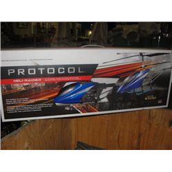 PROTOCOL HELI-RAIDER 3.5CHANNEL RADIO CONTROLLED HELICOPTER