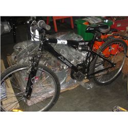 MCKINLEY 21SP BLACK AND WHITE FULL SUSPENSION MOUNTAIN BIKE