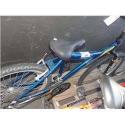 RALEIGH AWESOME BLUE YELLOW AND WHITE MOUNTAIN BIKE