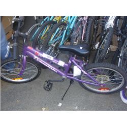 TRIUMPH PURPLE GIRLS BICYCLE